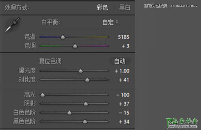 PS摄影后期教程：给可爱的儿童照片调出偏青绿色的电影艺术效果。