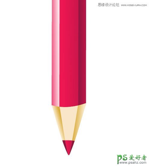 Illustrator手绘教程：打造逼真的画笔笔筒失量图素材，画笔图标