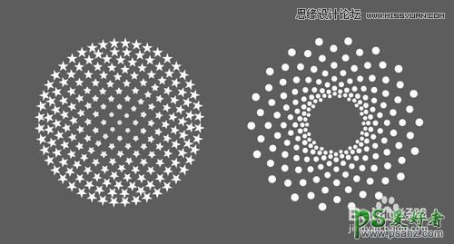 Illustrator图案制作教程：设计神奇有趣的点状圆形图案素材