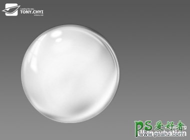 photoshop手工制作漂亮的透明玻璃球体教程实例
