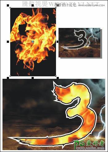 CorelDRAW海报制作教程：手绘创意风格的鬼神3游戏海报效果图