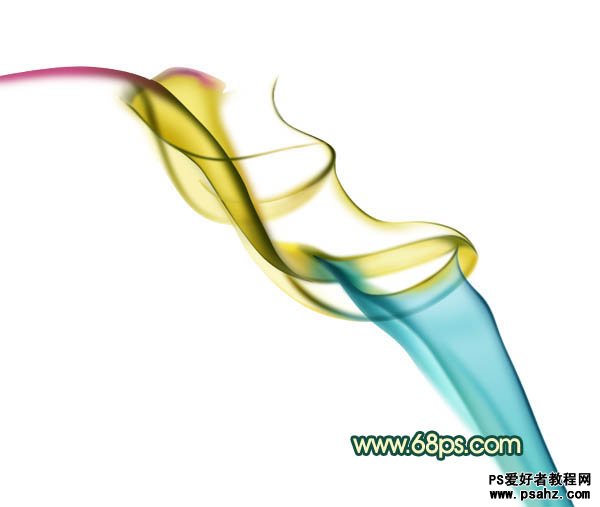 photoshop制作创意的彩色艺术烟雾素材图片教程实例