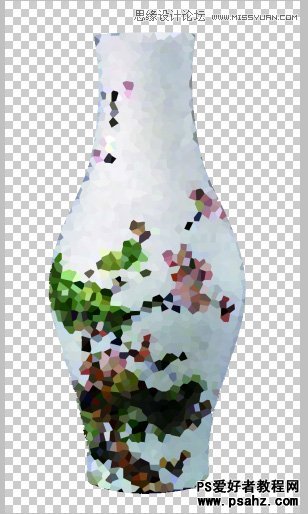 photoshop制作裂纹效果玻璃花瓶教程实例