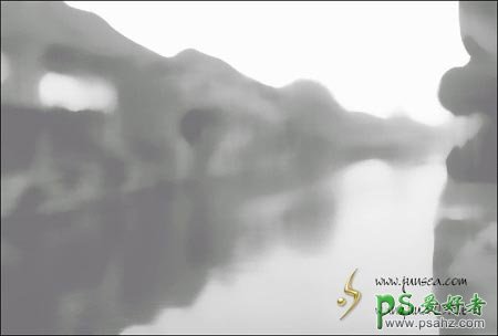 photoshop创意制作一幅梦境效果的江南水乡水墨画