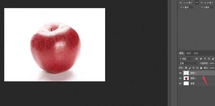 PS艺术合成实例：创意打造一个风景优美的水晶苹果。