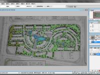 学习住宅小区规划设计中的鸟瞰图制作方法 PS鸟瞰图制作教程