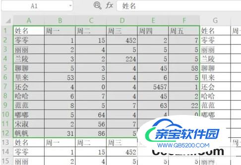 Excel技巧之表格中怎样只显示打印区域