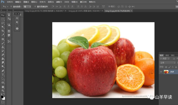 Photoshop创意合成非常有趣的水果闹钟图片,非常个性的水果闹钟。