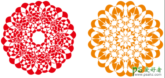 CorelDRAW实例教程：学习制作漂亮的窗花剪纸，创意花纹剪纸图。