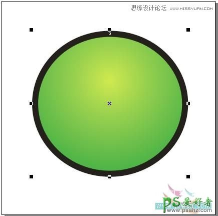 Cdr手绘图形教程：制作可爱的大眼睛卡通小精灵头像表情图。