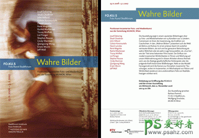 奥地利设计师Bohatsch Walter经典的画册设计作品欣赏
