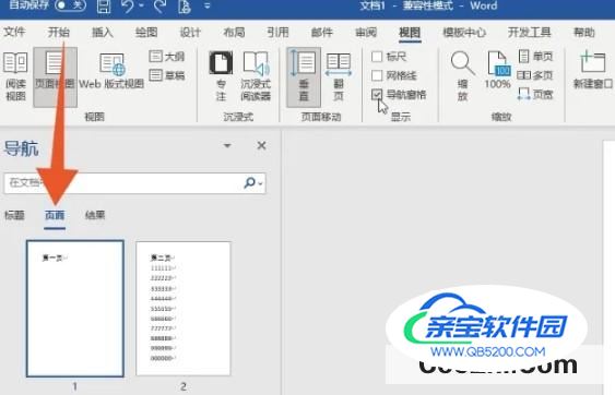 Word如何删除一整页内容