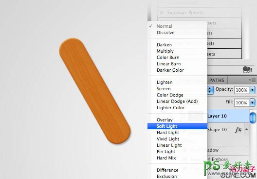 PS文字特效教程：打造逼真经典的木板文字实例教程