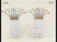 交叉网线,交叉网线线序,交叉网线接法_标准交叉网线制作