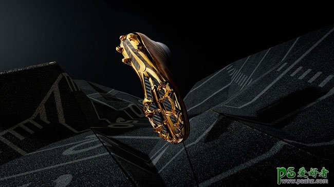 德国设计机构Santi Zoraidez一组创意大气的耐克球鞋视觉设计
