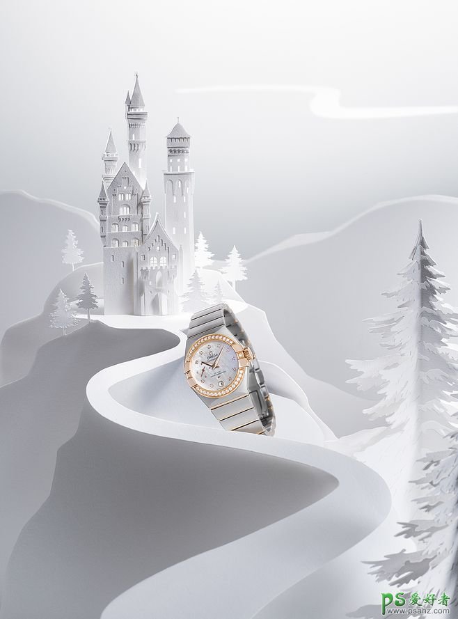 欣赏一组高品质的手表宣传广告，创意的手表平面广告设计作品。