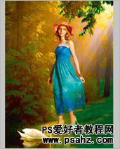 PS 设计 爱丽丝梦游仙境 梦幻美女海报教程实例