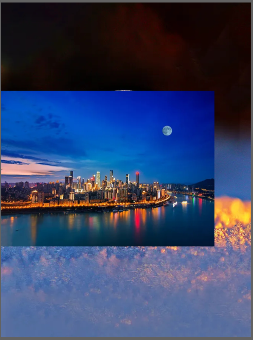 PS艺术合成实例：把城市夜景照合成到水晶球里形成梦幻世界效果。