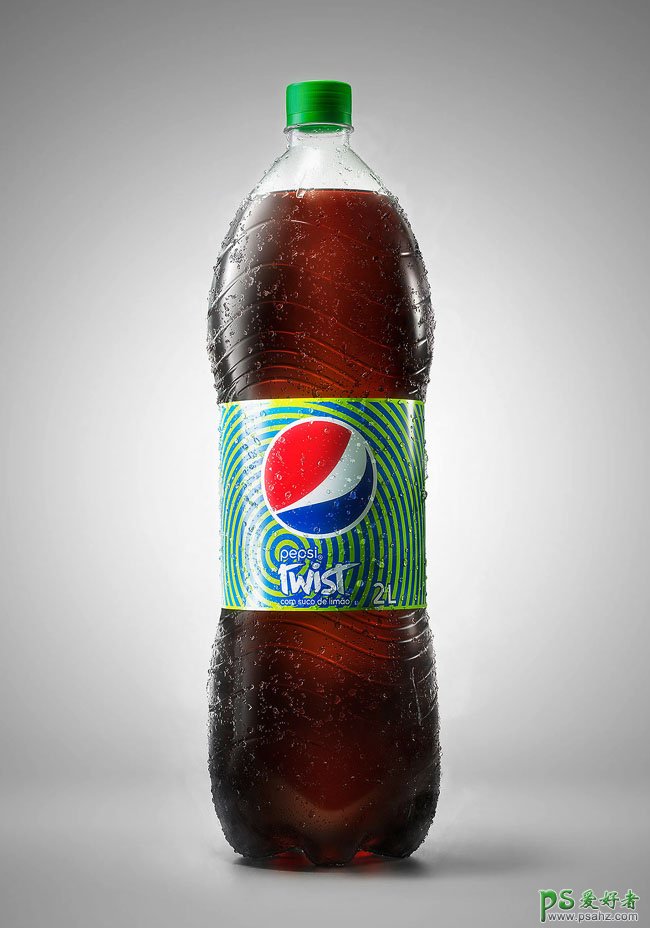 PEPSI Twist百事清柠系列夏日清新趣味的饮料创意设计作品