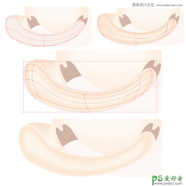 Illustrator鼠绘可爱的插画奶牛失量图片素材