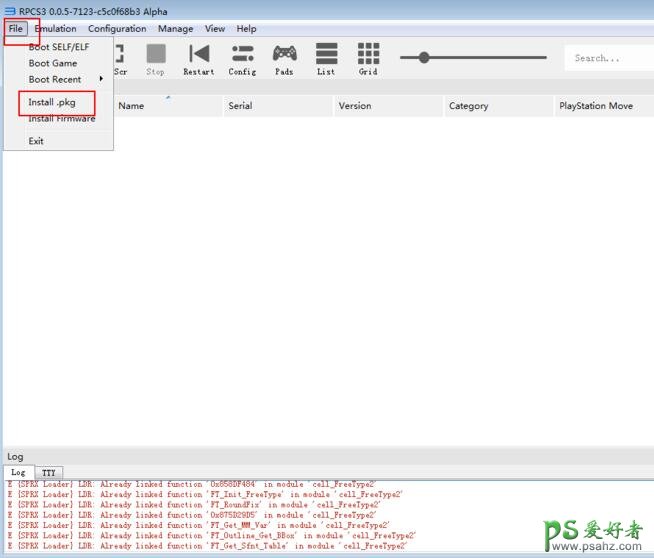 ps3模拟器怎么用,PS3模拟器使用教程,ps3模拟器使用方法。