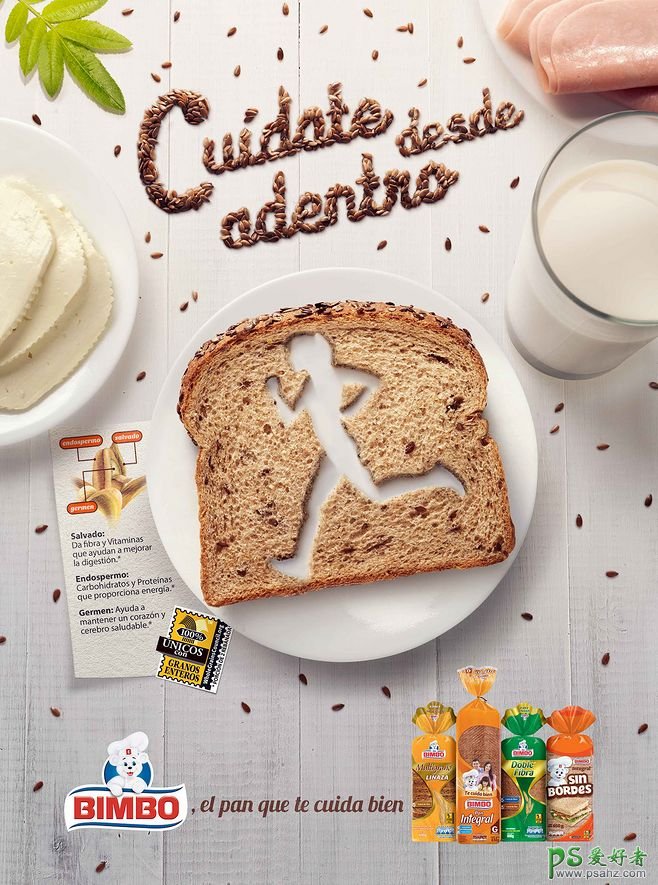 欣赏一组美味食品宣传广告作品，非常美味的食品海报图片设计。