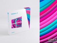 漂亮的windows8包装设计欣赏 Photoshop创意设计win8包装盒