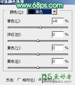 PS调色教程：利用通道替换给漂亮少女调出甜美的绿色