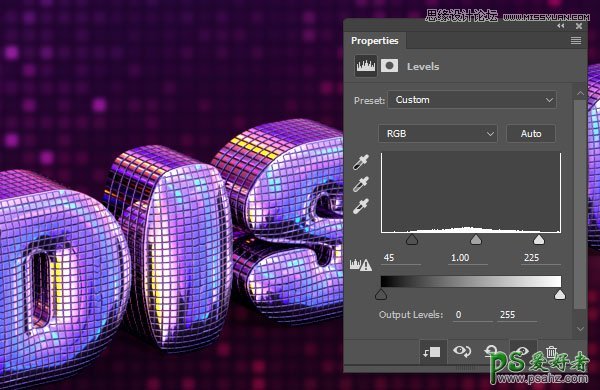 利用photoshop3D工具制作凹凸纹理镜像球效果的艺术文字