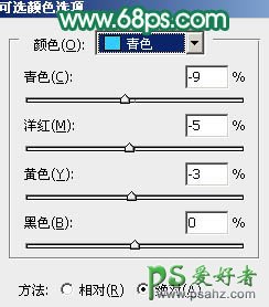 PS调色教程：利用通道替换给漂亮少女调出甜美的绿色