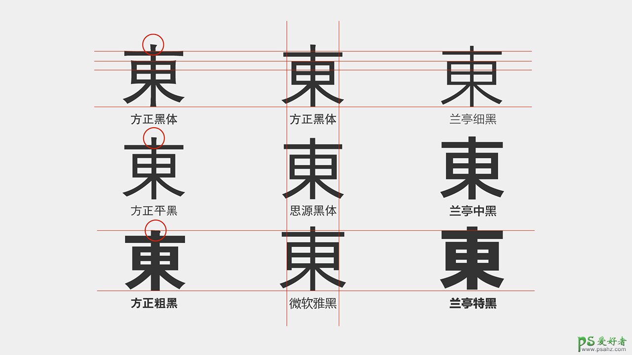 PS字体设计基础知识分享：学习掌握文字设计的原理及字体设计技巧