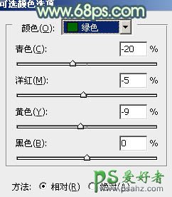 ps调色教程：给夏日清新美女生活照调出柔和的青黄色