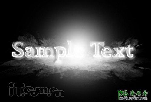 photoshop制作动感效果的火焰字，动感的液化火焰字制作教程