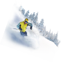 Photoshop字效教程：设计冬季冰雪运动主题风格的三维立体字。