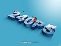 设计冬季冰雪运动主题风格的三维立体字 Photoshop字效教程