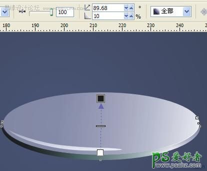 CorelDRAW X4鼠绘一支逼真透明的玻璃杯失量图素材