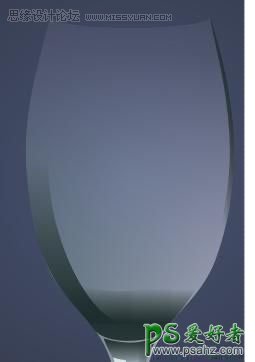 CorelDRAW X4鼠绘一支逼真透明的玻璃杯失量图素材
