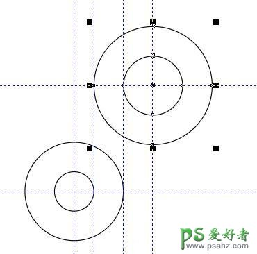 CorelDRAW绘制扁平化风格抖音APP图标，cdr制作抖音LOGO图标。