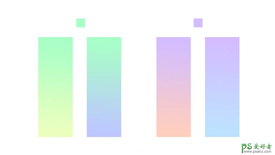 PS技巧教程：详细讲解渐变配色之对比用色的使用，增强作品醒目感