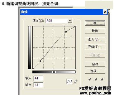 ps美女调色教程：给美女模特调出古典怀旧艺术风格