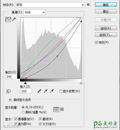 Photoshop合成灾难电影中阴森恐怖的古堡场景