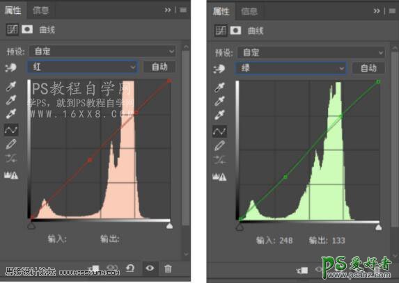 Photoshop美女调色教程：学习给美女私房照后期调出奶油肤色效果