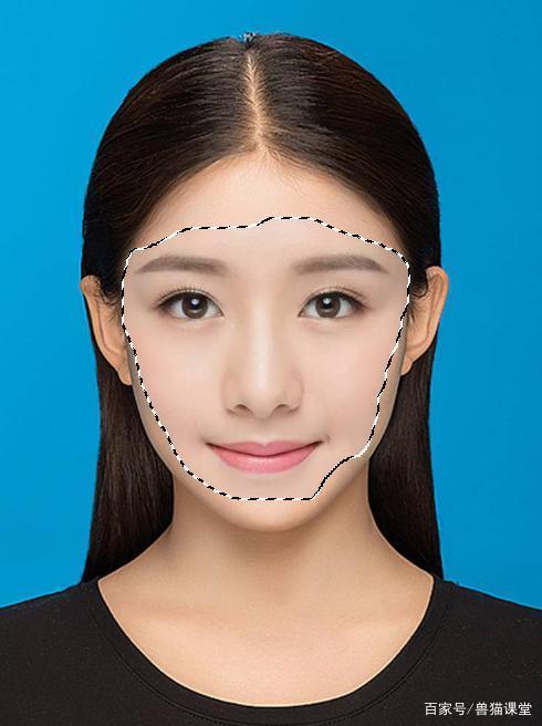 PS换脸教程：学习用简单的小技巧给小美女的证件照快速换脸。
