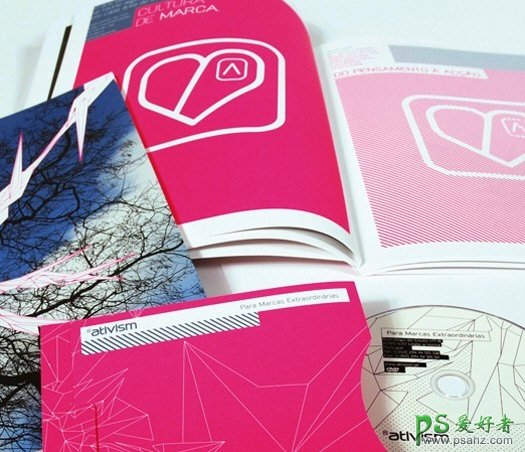 葡萄牙著名设计机构漂亮的画册设计，展示出完美的彩色运用