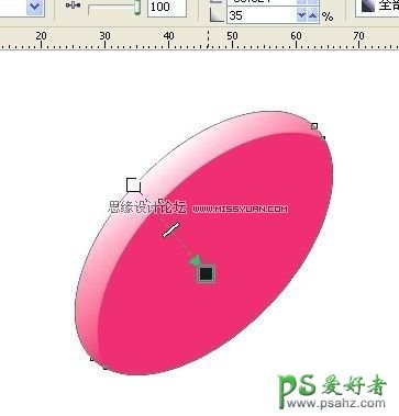 Coreldraw手工制作一个水晶质感效果的图标失量图-水晶图标制作教