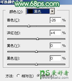 PS后期调色教程：给草地上清纯的少女艺术照调出柔和的小清新黄绿