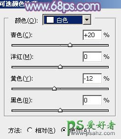 PS给室内亲密的情侣照片调出淡蓝韩系色调