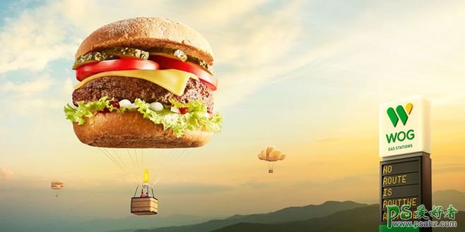 欣赏一组个性十足的美食海报，创意食品广告设计，食品饮品海报。