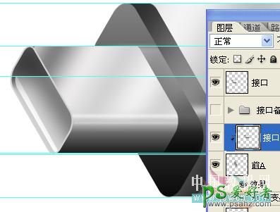 PS鼠绘教程：绘制逼真的灰色质感U盘数码产品实例教程