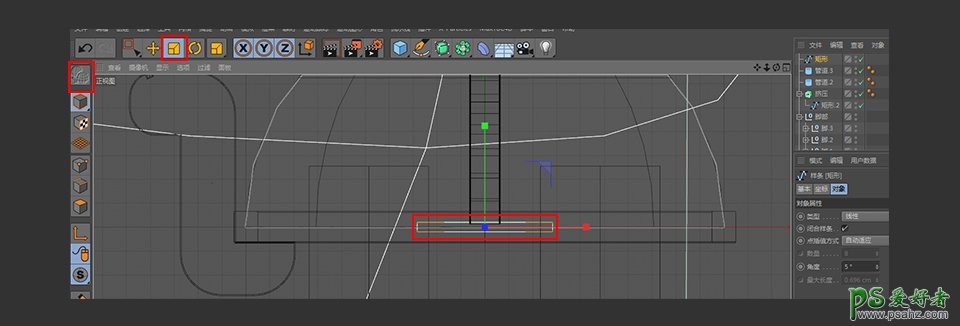 C4D建模教程：学习制作可爱的小乌龟模型，戴眼镜的小乌龟模型。